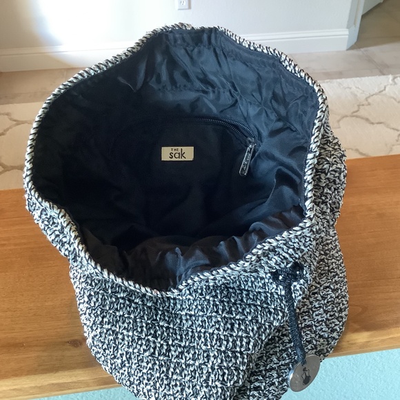 The Sak Black and Off White Backpack - Picture 4 of 6